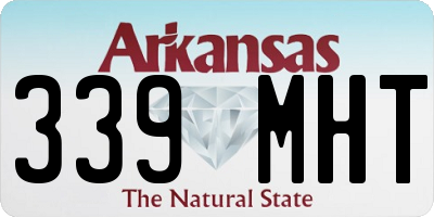 AR license plate 339MHT