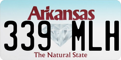 AR license plate 339MLH