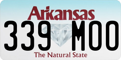 AR license plate 339MOO