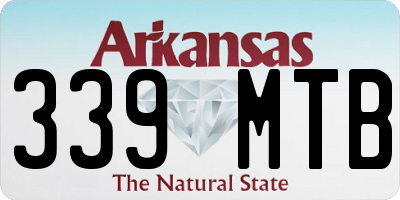AR license plate 339MTB