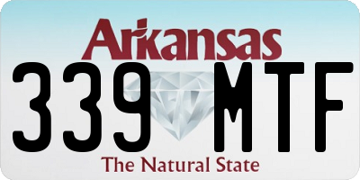 AR license plate 339MTF
