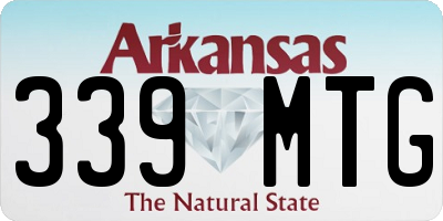 AR license plate 339MTG