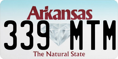 AR license plate 339MTM