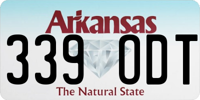 AR license plate 339ODT
