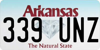 AR license plate 339UNZ