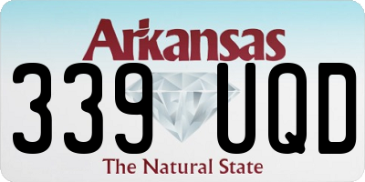AR license plate 339UQD