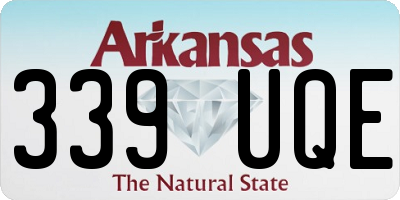 AR license plate 339UQE
