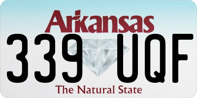AR license plate 339UQF
