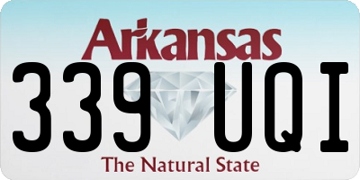 AR license plate 339UQI