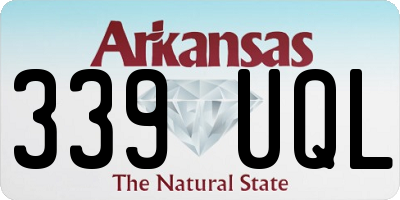 AR license plate 339UQL