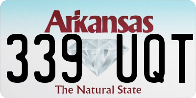 AR license plate 339UQT