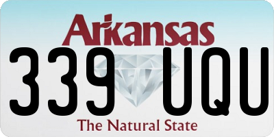 AR license plate 339UQU