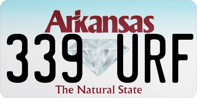 AR license plate 339URF