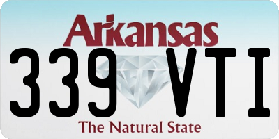 AR license plate 339VTI