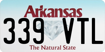 AR license plate 339VTL