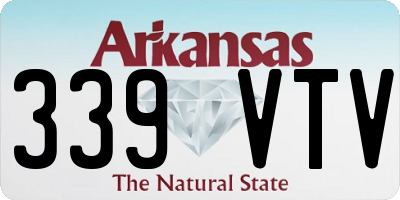 AR license plate 339VTV