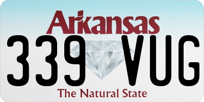 AR license plate 339VUG