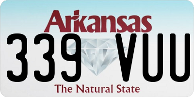AR license plate 339VUU