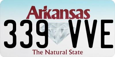 AR license plate 339VVE