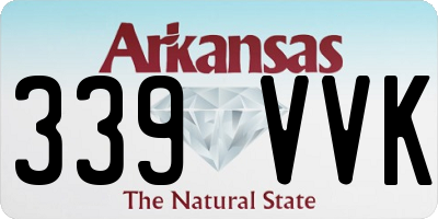 AR license plate 339VVK
