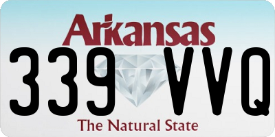 AR license plate 339VVQ
