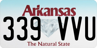 AR license plate 339VVU