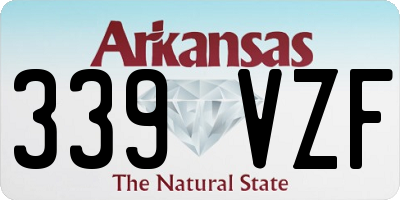 AR license plate 339VZF