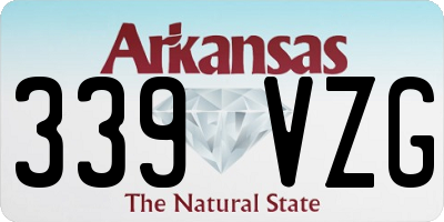 AR license plate 339VZG