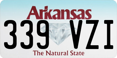 AR license plate 339VZI