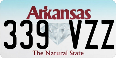 AR license plate 339VZZ
