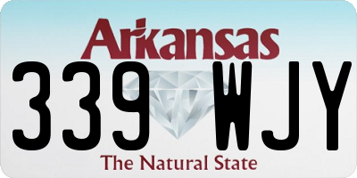 AR license plate 339WJY