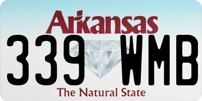 AR license plate 339WMB