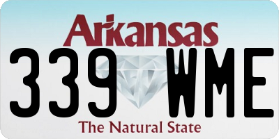 AR license plate 339WME