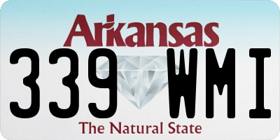 AR license plate 339WMI