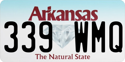 AR license plate 339WMQ