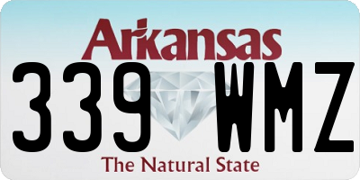 AR license plate 339WMZ