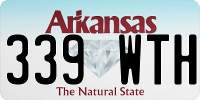 AR license plate 339WTH