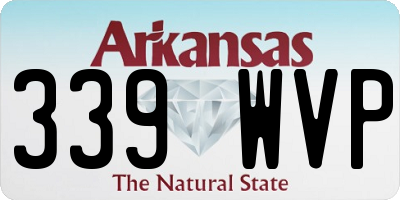 AR license plate 339WVP