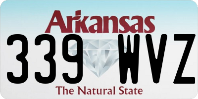 AR license plate 339WVZ