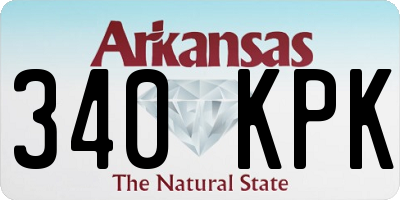 AR license plate 340KPK