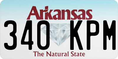 AR license plate 340KPM