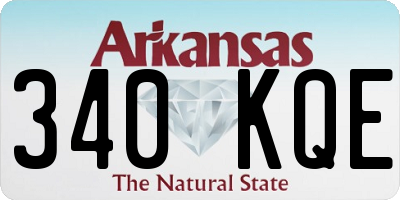AR license plate 340KQE