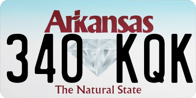 AR license plate 340KQK