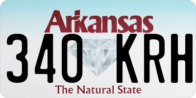 AR license plate 340KRH