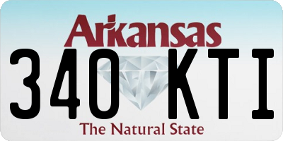 AR license plate 340KTI