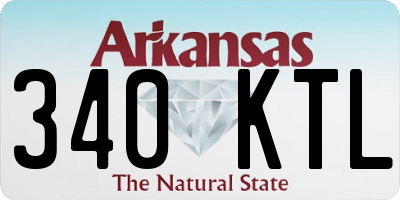 AR license plate 340KTL