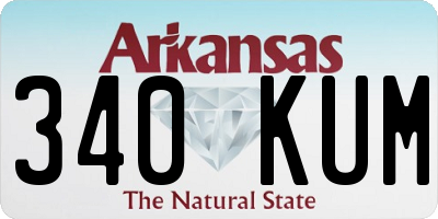 AR license plate 340KUM