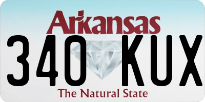 AR license plate 340KUX