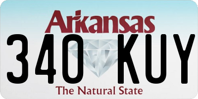 AR license plate 340KUY