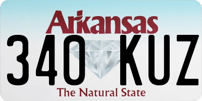 AR license plate 340KUZ